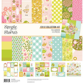 Tea Garden - Simple Stories Collection Kit 12"X12"