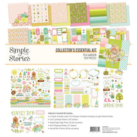 Tea Garden - Simple Stories Collector's Essential Kit 12"X12"