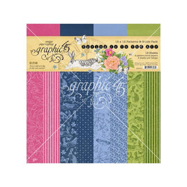 Spring Is In The Air - Patterns & Solids - Graphic 45 Collection Pack 12"X12"