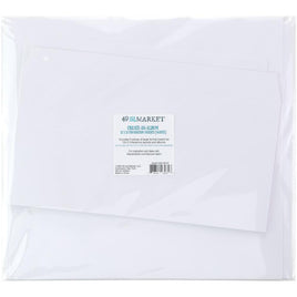 White - 49 And Market Create-An-Album Foundation Inserts 12"X12"