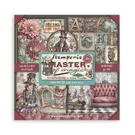 Master Of Magic - Stamperia Single-Sided Paper Pad 8"X8" 22/Pkg