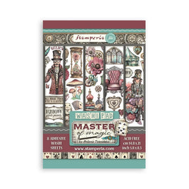 Master Of Magic - Stamperia A5 Washi Pad 8/Pkg