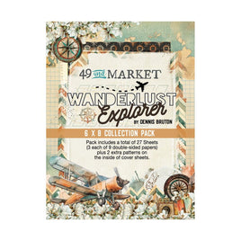 Wanderlust Explorer - 49 And Market Collection Pack 6"X8"