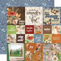 Simple Vintage Woodlands - Simple Stories Collection Kit 12"X12