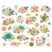 Floral - Book Fair Bits & Pieces 34/Pkg