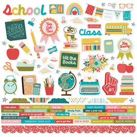 Book Fair - Simple Stories Cardstock Stickers 12"X12"