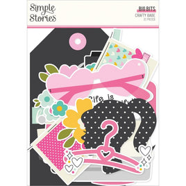 Crafty Babe Bits & Pieces 21/Pkg Big