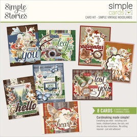 Simple Vintage Woodlands - Simple Stories Simple Cards Card Kit