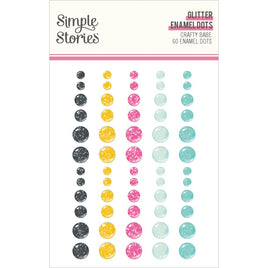 Crafty Babe - Crafty Babe Enamel Dots 60/Pkg