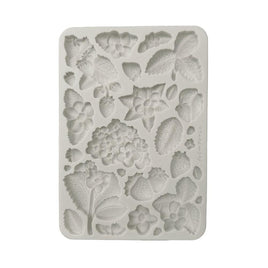 Hidden Grove Strawberries - Stamperia Silicon Mould A5