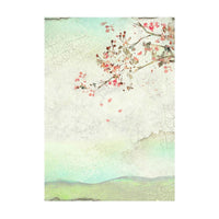 House of Roses - Stamperia Rice Paper Backgrounds A6 8/Pkg