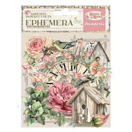 House of Roses - Stamperia Cardstock Ephemera