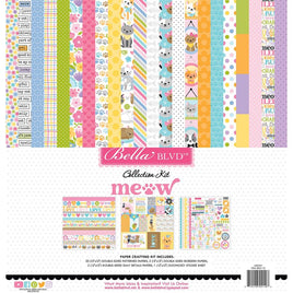 Meow - Bella Blvd Collection Kit 12"X12"