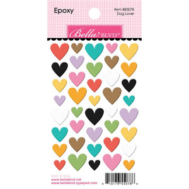 Dog Lover - Bella Blvd Bow Wow Epoxy Stickers