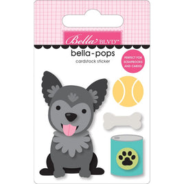 Baby Mio - Bella Blvd Bow Wow Bella-Pops 3D Stickers