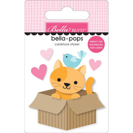 Purrsnickety - Bella Blvd Bow Wow Bella-Pops 3D Stickers