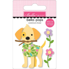 Tail Wagger - Bella Blvd Bow Wow Bella-Pops 3D Stickers