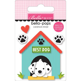 Best Dog - Bella Blvd Bow Wow Bella-Pops 3D Stickers