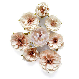 Sandy Walks, A Mermaid's Tale - Prima Marketing Flowers 8/Pkg