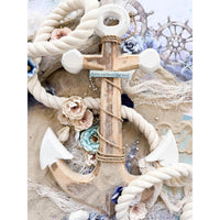 Sandy Walks, A Mermaid's Tale - Prima Marketing Flowers 8/Pkg