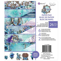 A Mermaid's Tale - Prima Marketing Double-Sided Paper Pad 6"X6" 26/Pkg