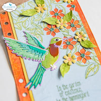 Layered Hummingbird - Elizabeth Craft Metal Dies