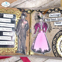 Mr. and Mrs. - Elizabeth Craft Stamp And Die Set