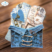 Journal 7 - Elizabeth Craft Stencils 4/Pkg