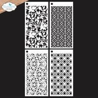 Journal 7 - Elizabeth Craft Stencils 4/Pkg