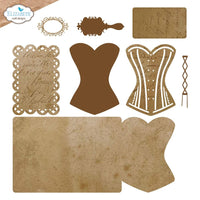 Laced up - Elizabeth Craft Metal Dies