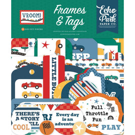 Vroom!, Frames & Tags - Echo Park Ephemera