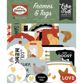 Chickens, Frames & Tags - Chickens Ephemera