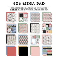 Fashion - Echo Park Double-Sided Cardmakers Mega Paper Pad 6"X6"