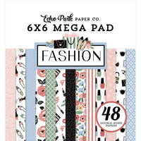 Fashion - Echo Park Double-Sided Cardmakers Mega Paper Pad 6"X6"