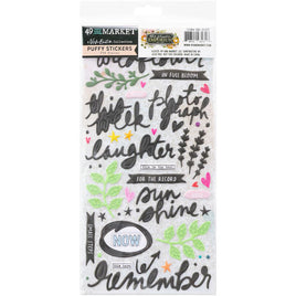 The Flower Emporium - 49 And Market Puffy Stickers