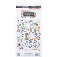 Elements, The Flower Emporium - 49 And Market Laser Cut Outs