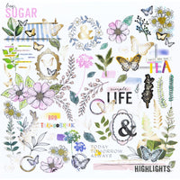 The Flower Emporium - 49 And Market Foiled Die-Cuts