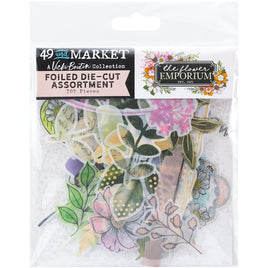 The Flower Emporium - 49 And Market Foiled Die-Cuts