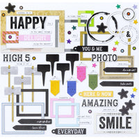 The Flower Emporium - 49 And Market Chipboard Basics 79/Pkg