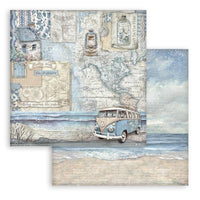Silent Sea - Stamperia Double-Sided Paper Pad 8"X8" 10/Pkg