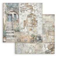 Silent Sea - Stamperia Double-Sided Paper Pad 8"X8" 10/Pkg