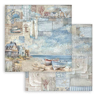 Silent Sea - Stamperia Double-Sided Paper Pad 8"X8" 10/Pkg