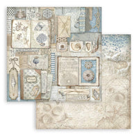 Silent Sea - Stamperia Double-Sided Paper Pad 8"X8" 10/Pkg