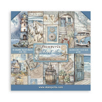 Silent Sea - Stamperia Double-Sided Paper Pad 8"X8" 10/Pkg