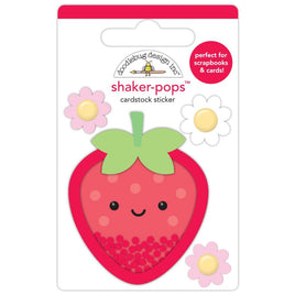 Berry Sweet - Doodlebug Shaker-Pops 3D Sticker