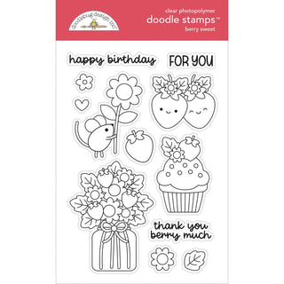 Berry Sweet - Doodlebug Clear Doodle Stamps
