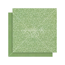 Spring Green Pattern & Solid - Fairy Boutique Double-Sided Cardstock 12"X12"