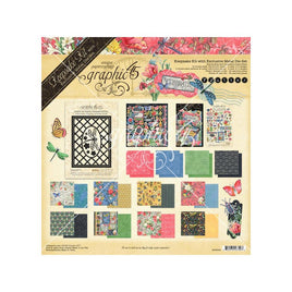 Flutter - Graphic 45 Keepsake Kit With Exclusive Metal Die Set
