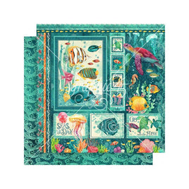 Seas The Day - Seas The Day Double-Sided Cardstock 12"X12"