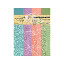 Fairy Boutique - Graphic 45 Patterns & Solids Collection Pack 8.5"X11"